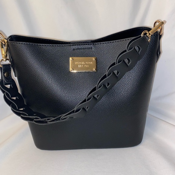 Handbags - Black Leather Purse - Handbag